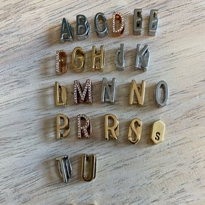 Keep letters, charms, stones